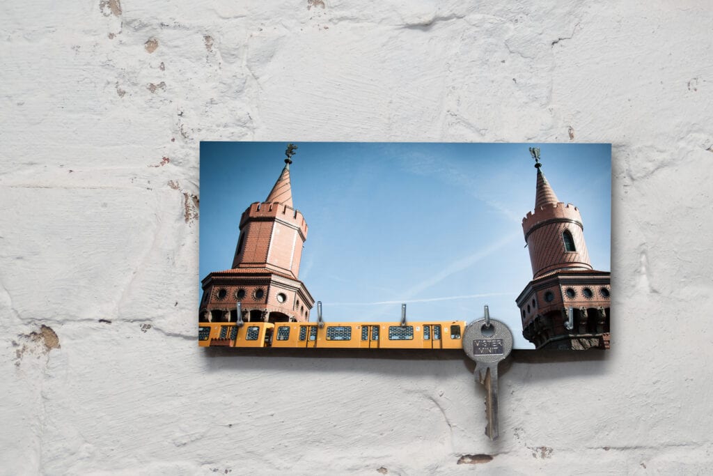Schlüsselbrett Berlin Oberbaumbrücke