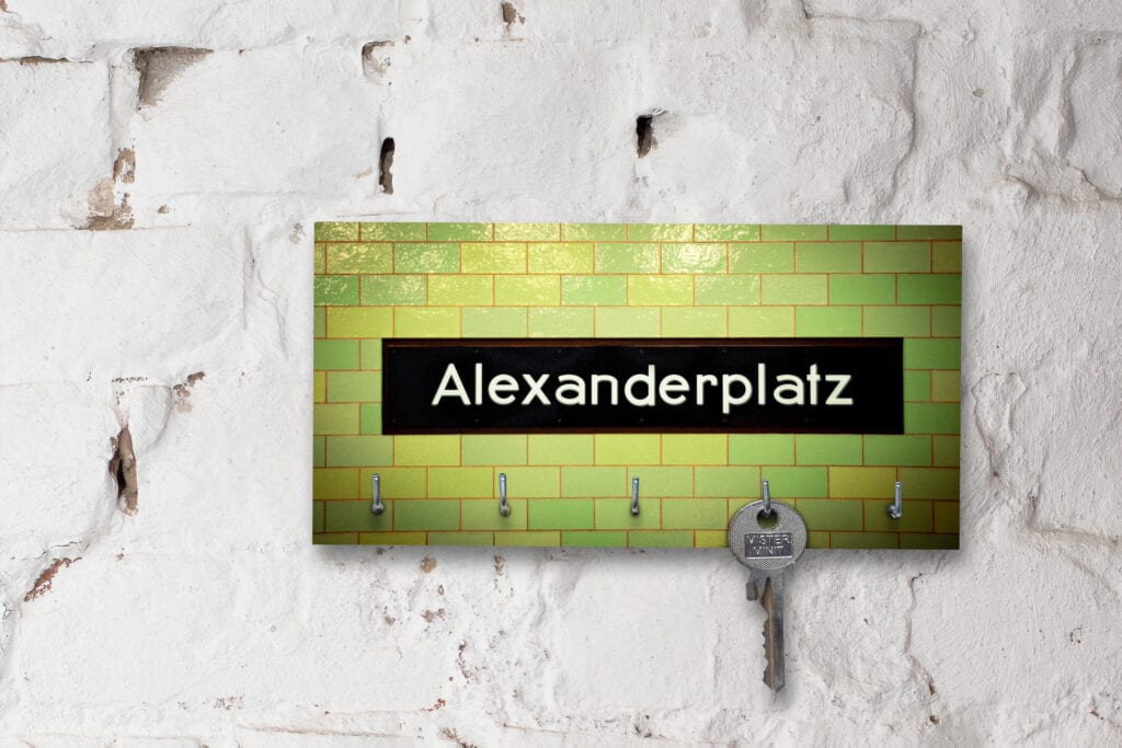 Schlüsselbrett Berlin Alexanderplatz Station