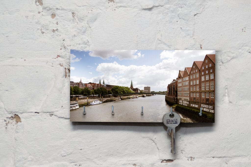 Schlüsselbrett Bremen Auf Sand gebaut