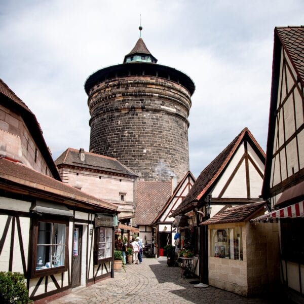 Nürnberg auf Holz