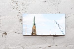 Schlüsselbrett auf Holz - Schleswig - Domkran