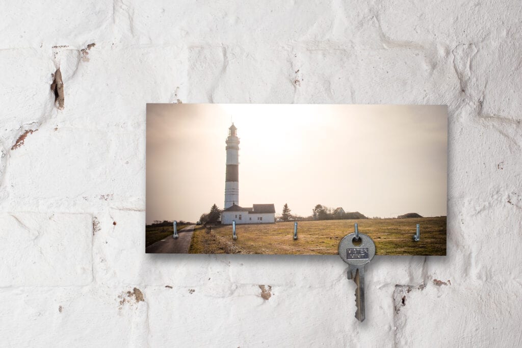 Schlüsselbrett auf Holz - Sylt - Sonnenturm