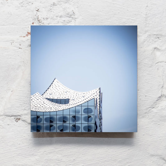Hamburg auf Holz - Spitzendach