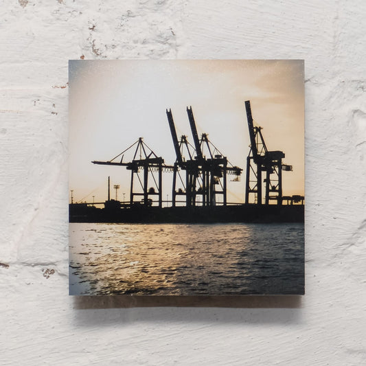 Hamburg auf Holz - Hafen