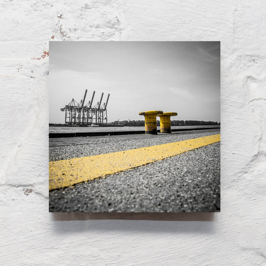 Hamburg auf Holz - Linie