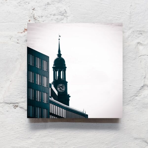 Hamburg auf Holz - Hamburg Turmuhr