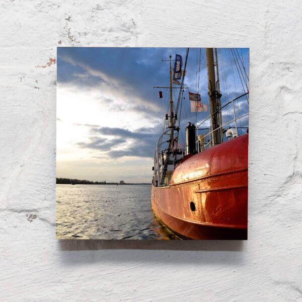 Hamburg auf Holz - Feuerschiff