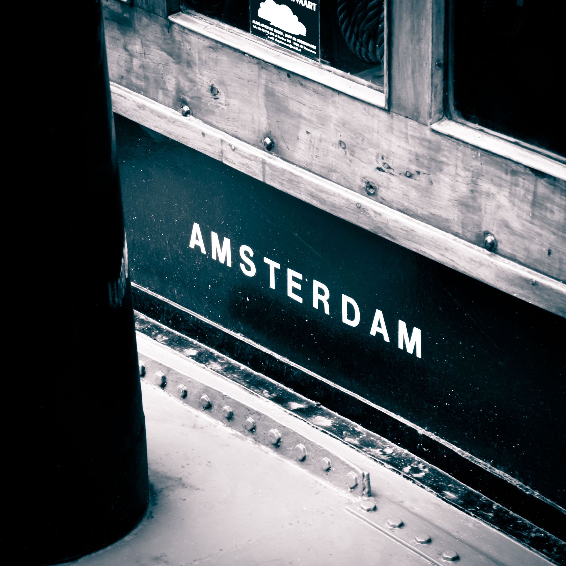 Amsterdam auf Holz – AMS-181