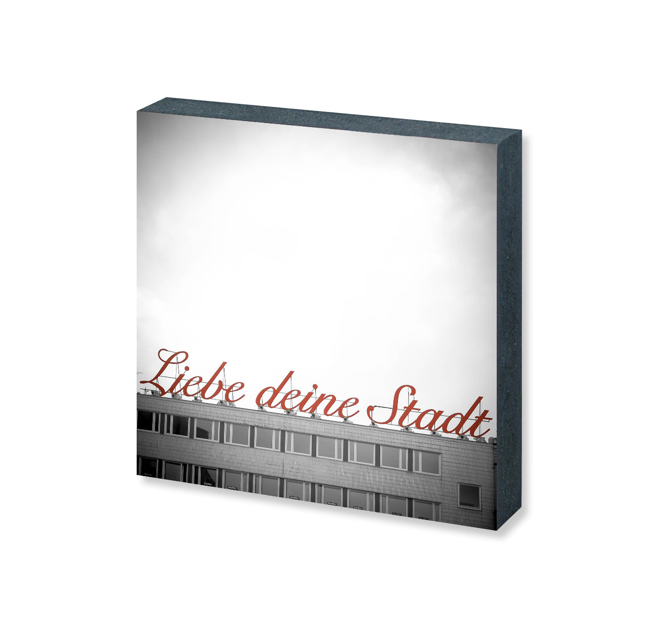 Köln auf Holz - Liebe deine Stadt