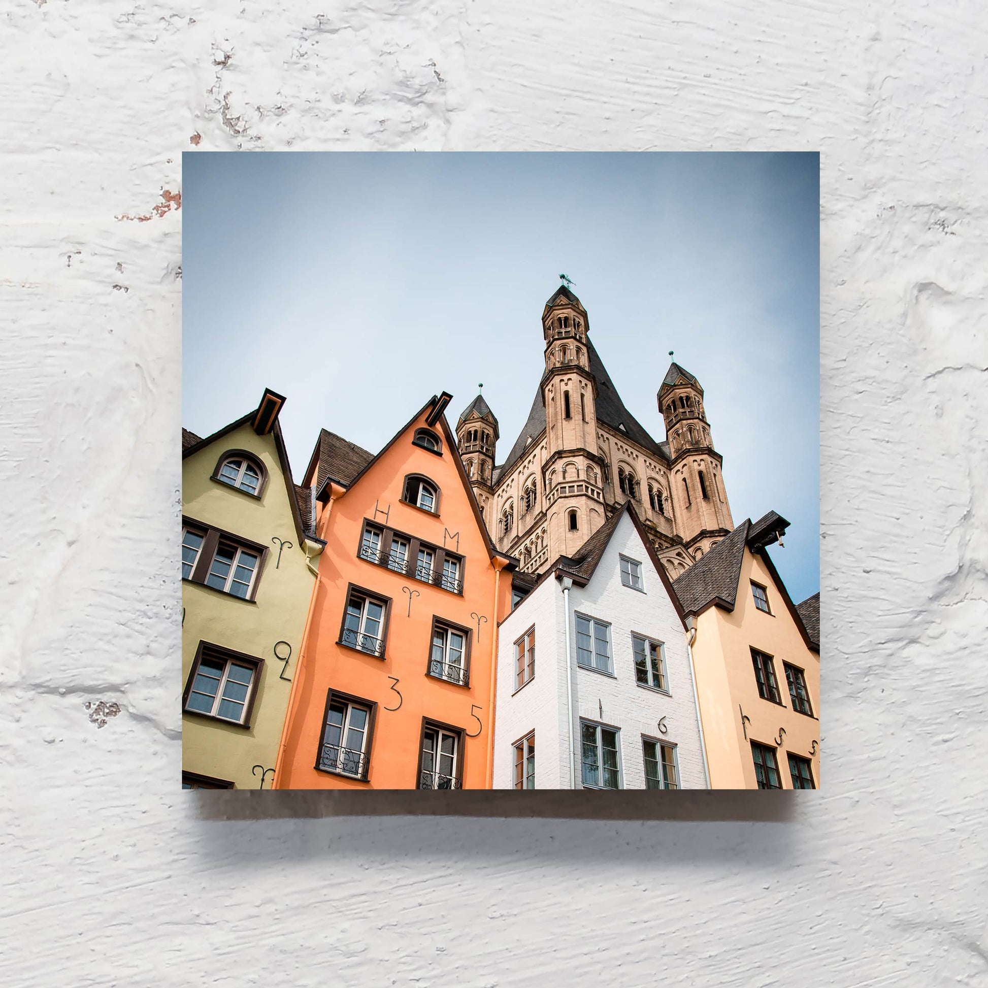 Köln auf Holz - Bunte Reihe