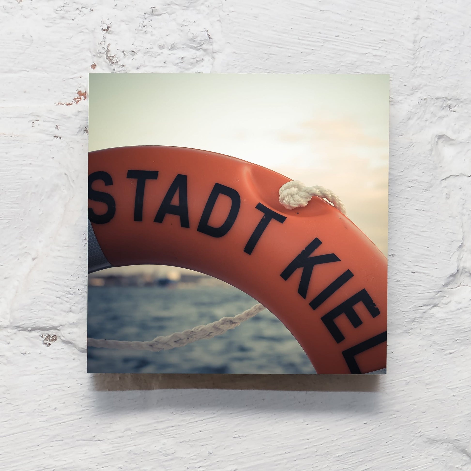 Kiel auf Holz - Rettungsring Kiel