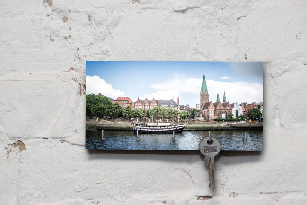 Schlüsselbrett Bremen Die Stadt an der Weser
