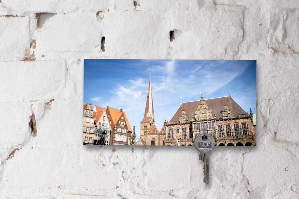 Schlüsselbrett Bremen Marktplatz