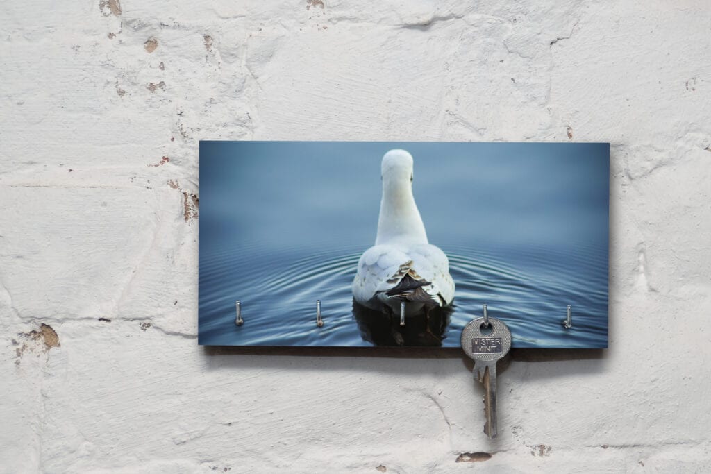 Schlüsselbrett auf Holz - Maritim - Adieu