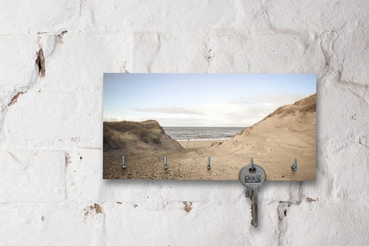 Schlüsselbrett auf Holz - Maritim - Strandzugang