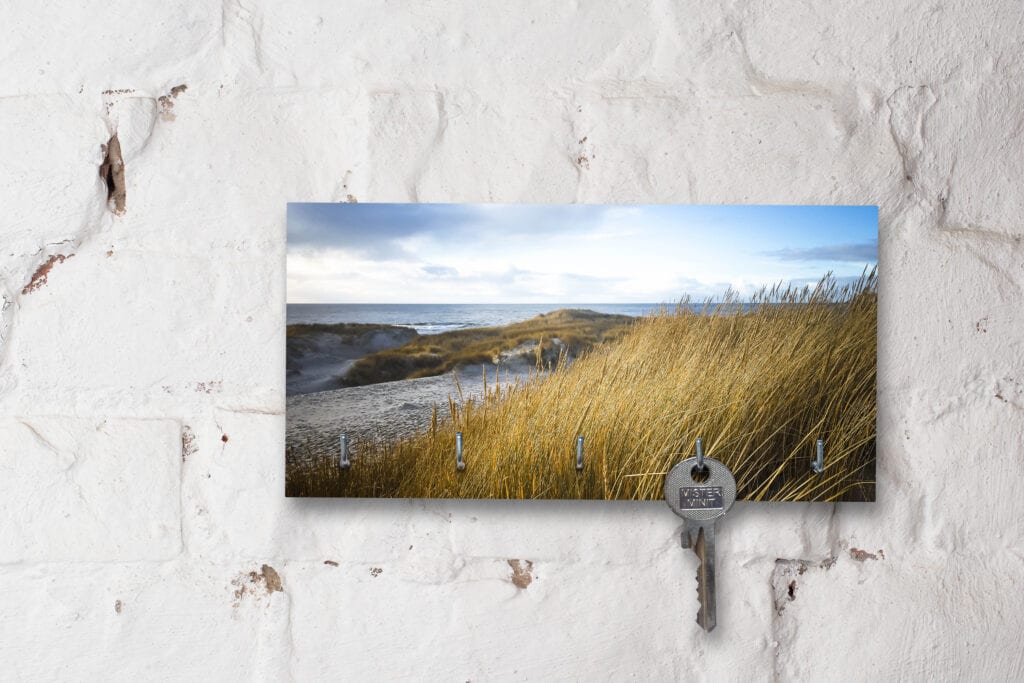 Schlüsselbrett auf Holz - Maritim - Wanderdüne