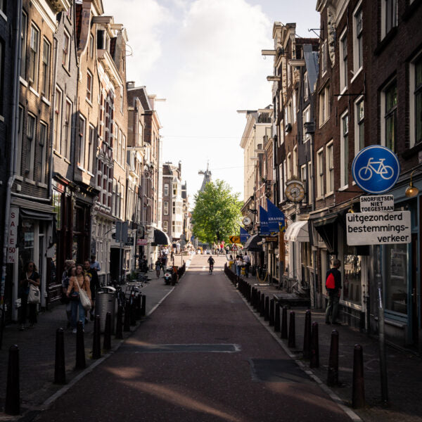 Amsterdam auf Holz