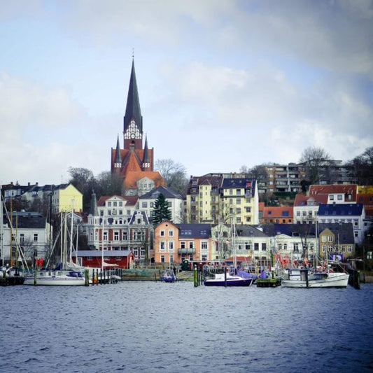 Flensburg auf Holz