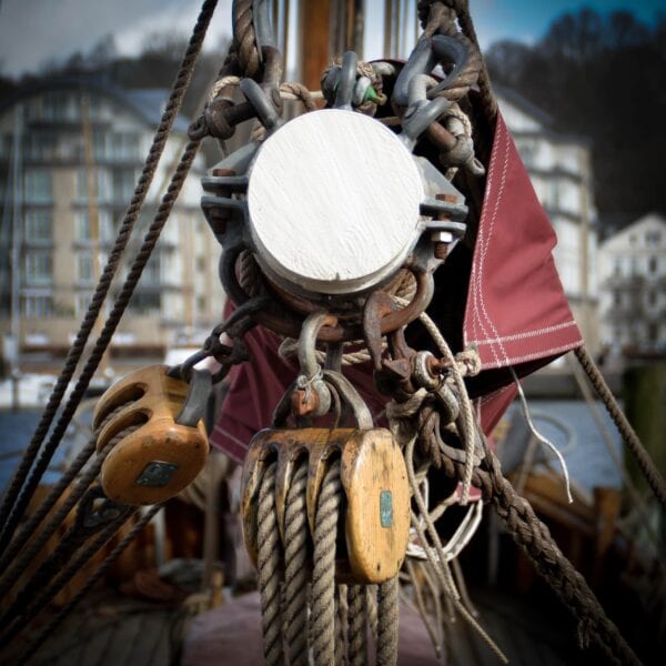 Flensburg auf Holz