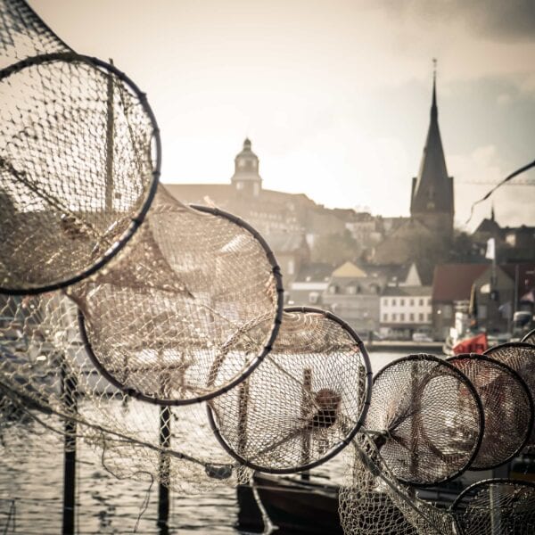 Flensburg auf Holz