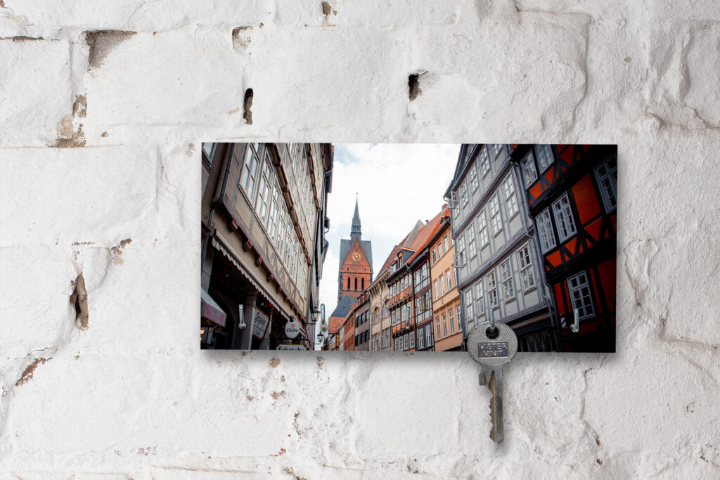 Schlüsselbrett auf Holz - Hannover - Altstadt & Marktkirche