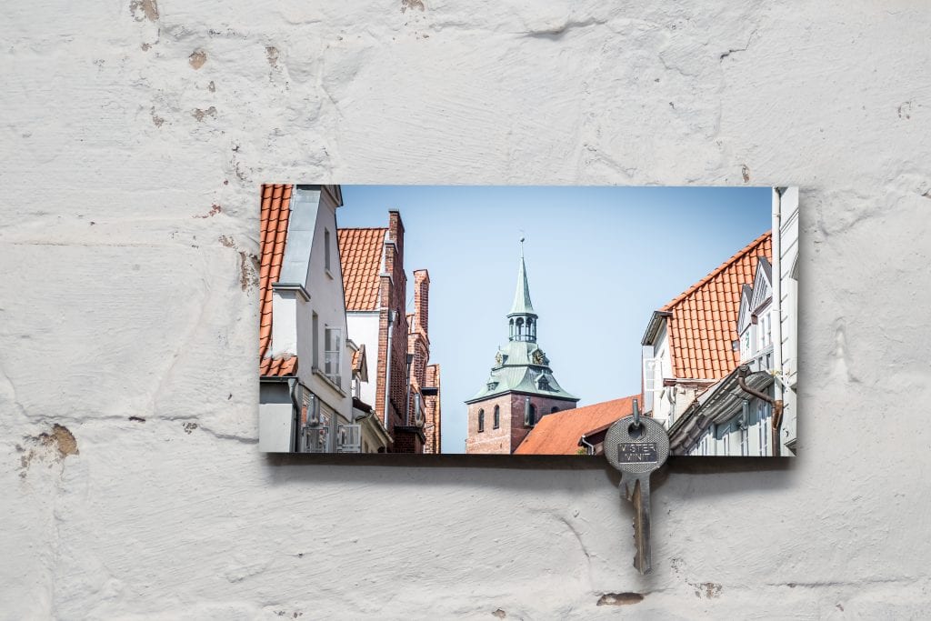 Schlüsselbrett auf Holz - Lüneburg - Michaelis