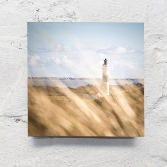 Sylt auf Holz - Leuchtturm Kampen